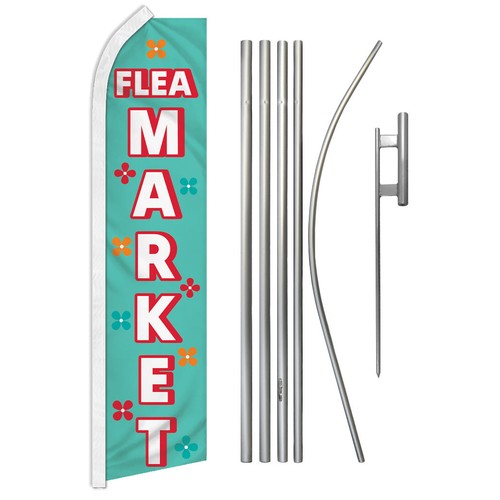 Flea market flowers - "flea,